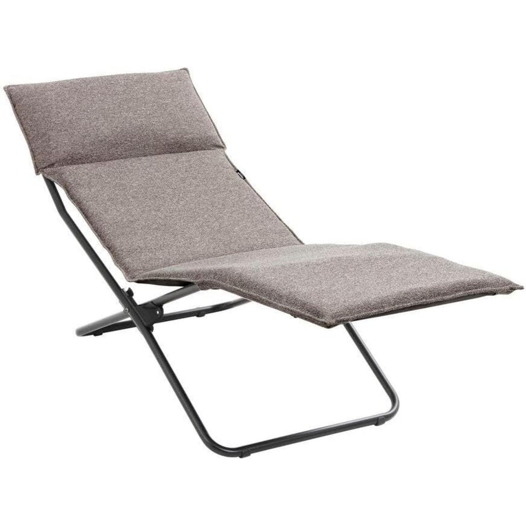 Joli fauteuil relax gris