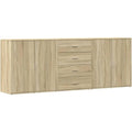 Buffet compact 218 cm de large creme