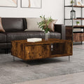 Table basse gris 90 x 60 x 35 cm