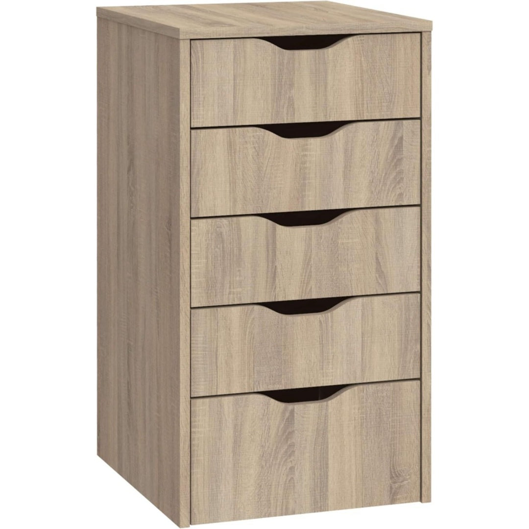 Chiffonnier gain de place or moderne
