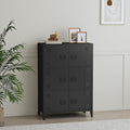 Placard gris style industriel, 80 x 40 x 113cm structure metallique