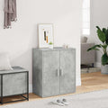 Armoire gris clair 2 portes pour le salon
