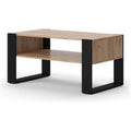 Table basse gris 92 x 52.4 x 45.6 cm