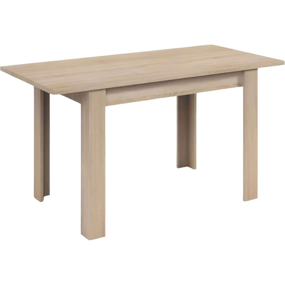 Table moderne en chene et panneau de particules
