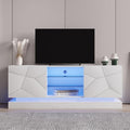 Pratique meuble TV gris en verre design moderne