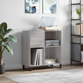 Rangement CD DVD 84 x 38 x 89 cm avec une fixation murale invisible