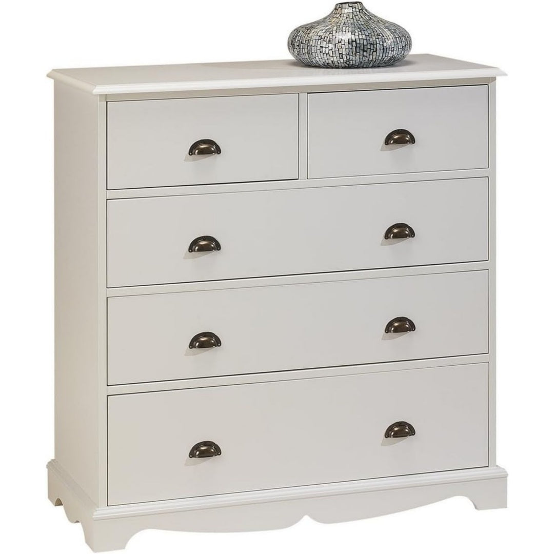 Commode moderne gris clair 42 x 96 x 97.5 cm