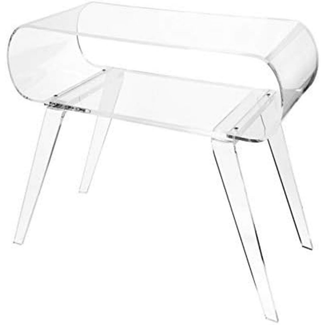 Table basse moderne gris clair