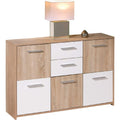 Buffet beige robuste 115 x 77 x 30 cm
