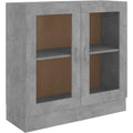 Buffet gris en verre ideal pour un espace bien pense