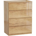 Commode minimaliste avec 4 tiroirs