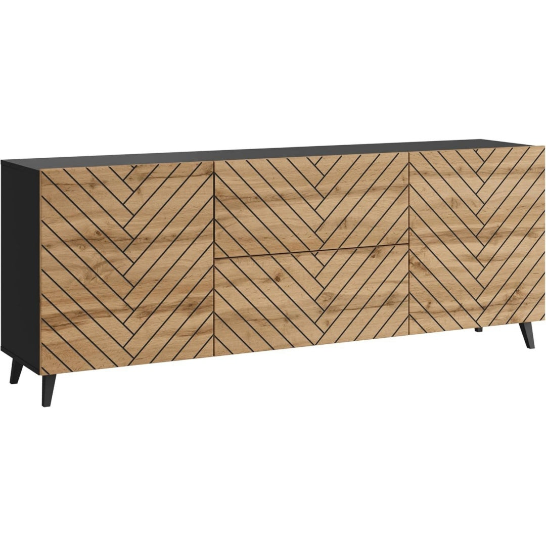 Commode gain de place 39 x 69.4 cm marron