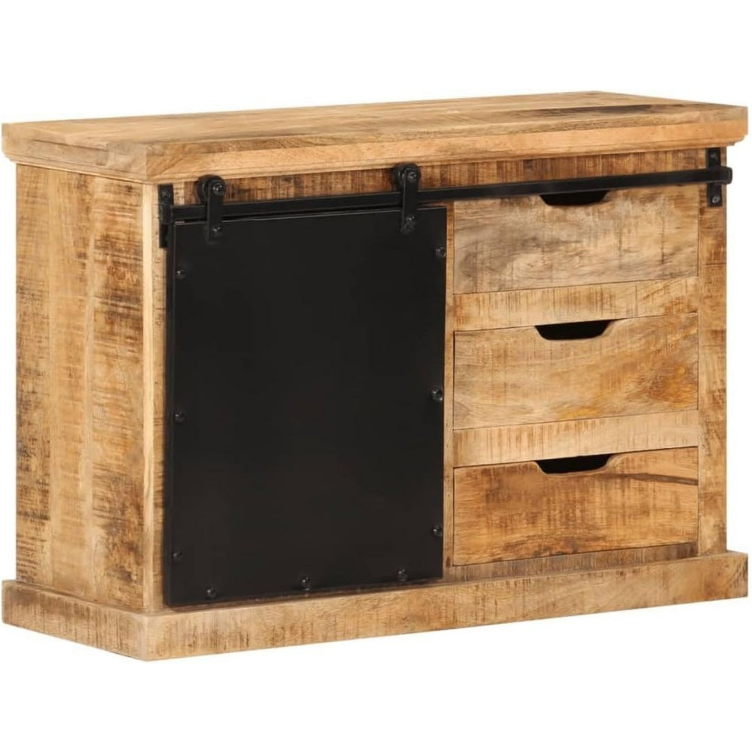 Buffet tendance style boheme marron