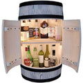 Cave a vin beige, rangement, usage domestique